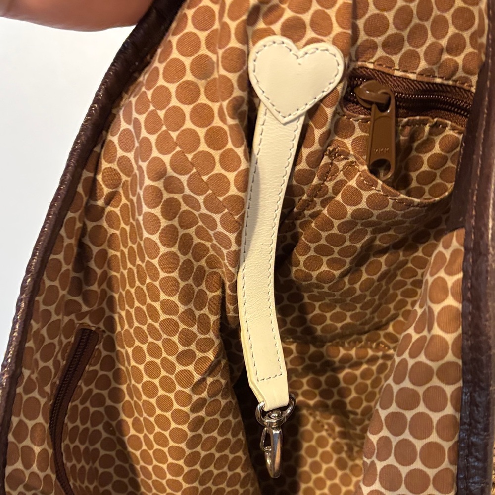 Brighton Brown woven Hobo Bag - Picture 8 of 8
